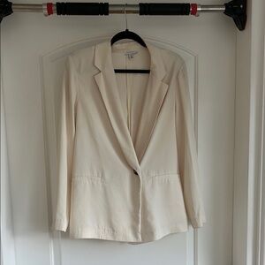 Cream blazer